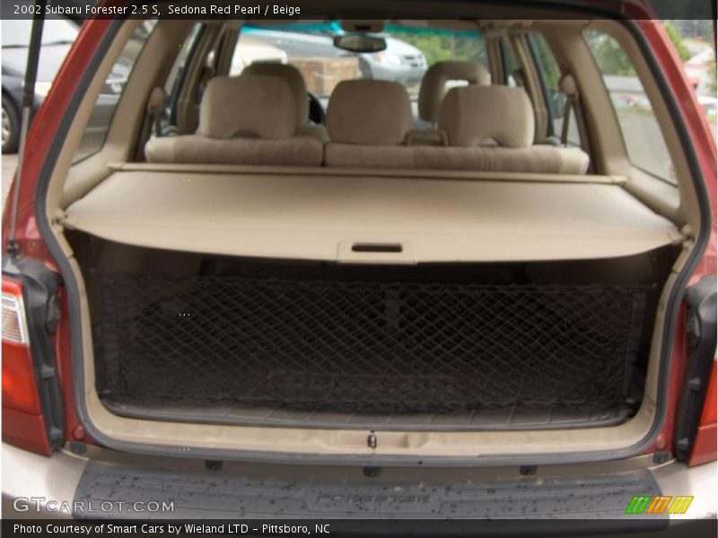 Sedona Red Pearl / Beige 2002 Subaru Forester 2.5 S