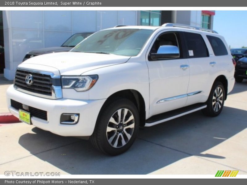 Front 3/4 View of 2018 Sequoia Limited