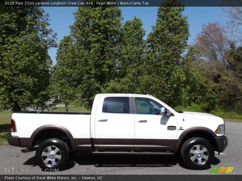  2018 2500 Laramie Longhorn Crew Cab 4x4 Pearl White