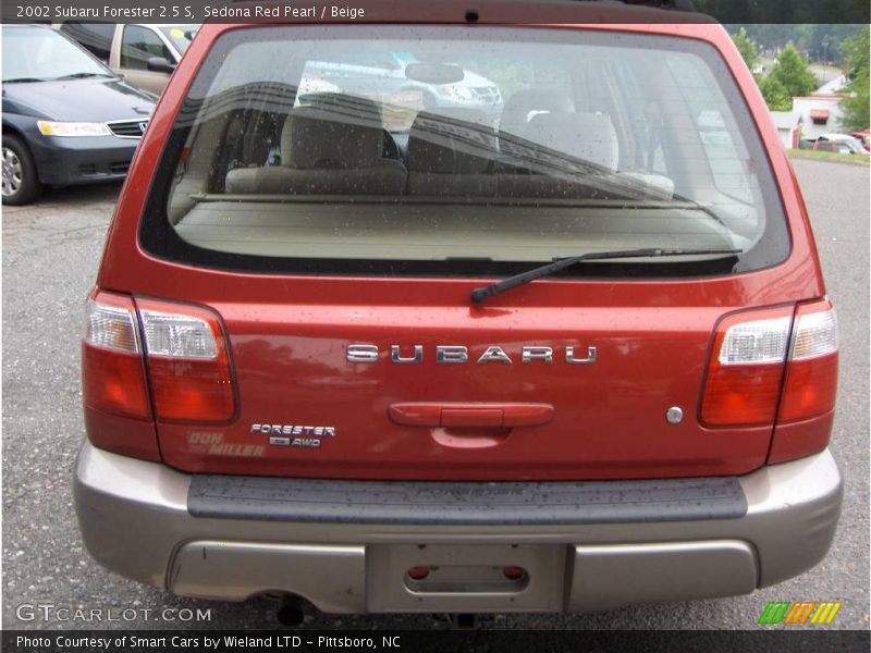 Sedona Red Pearl / Beige 2002 Subaru Forester 2.5 S