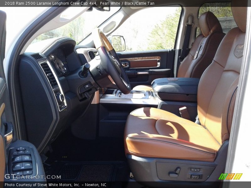 Front Seat of 2018 2500 Laramie Longhorn Crew Cab 4x4