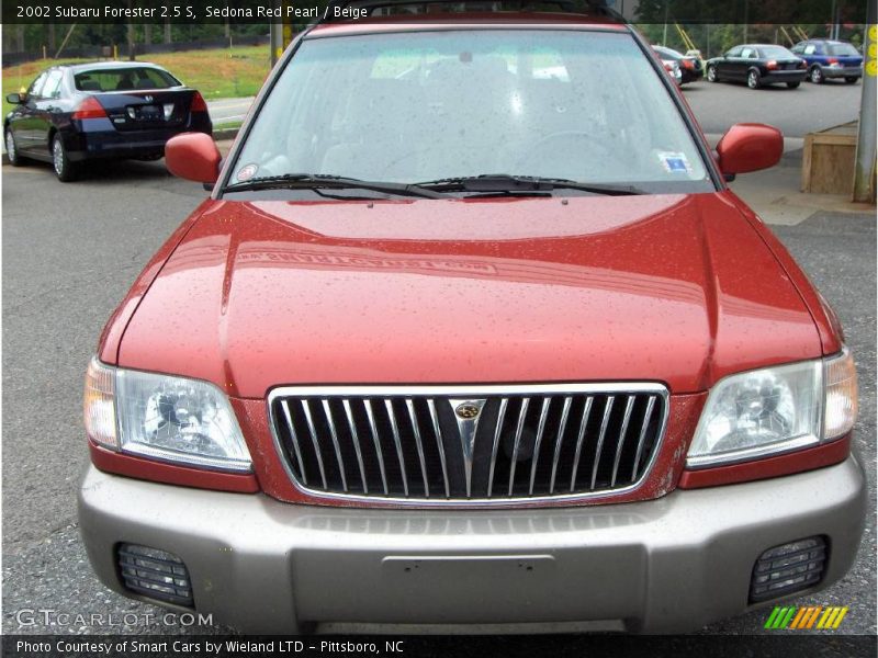 Sedona Red Pearl / Beige 2002 Subaru Forester 2.5 S