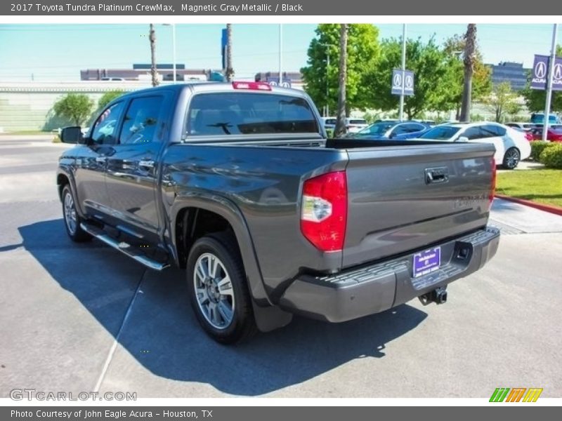 Magnetic Gray Metallic / Black 2017 Toyota Tundra Platinum CrewMax