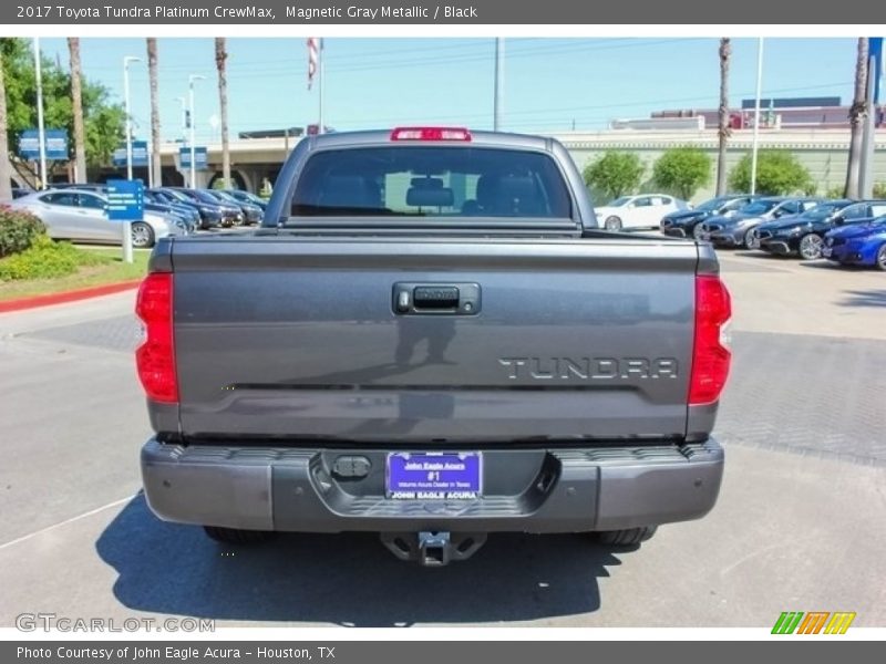 Magnetic Gray Metallic / Black 2017 Toyota Tundra Platinum CrewMax