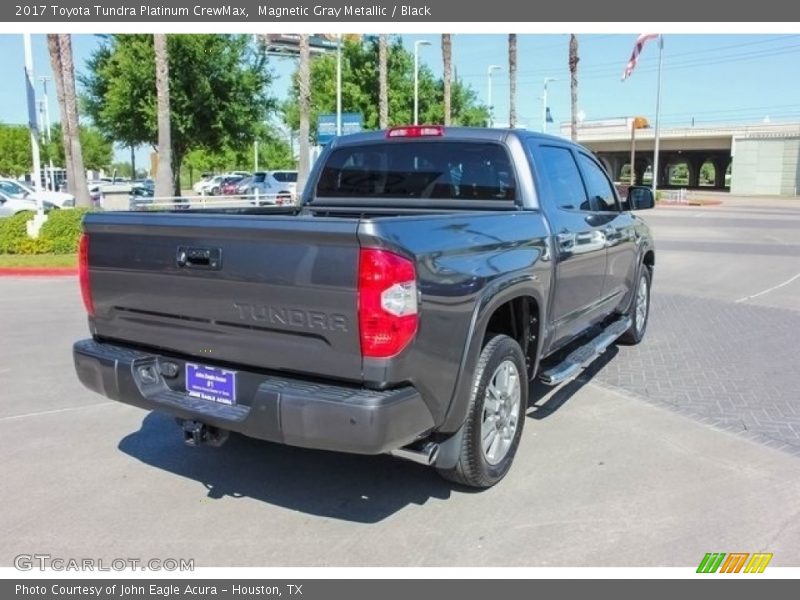 Magnetic Gray Metallic / Black 2017 Toyota Tundra Platinum CrewMax