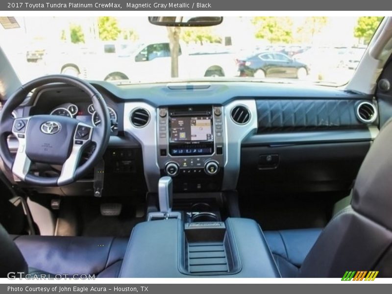 Magnetic Gray Metallic / Black 2017 Toyota Tundra Platinum CrewMax