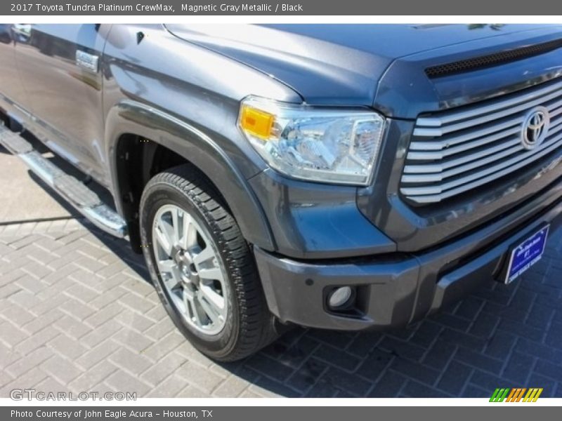 Magnetic Gray Metallic / Black 2017 Toyota Tundra Platinum CrewMax