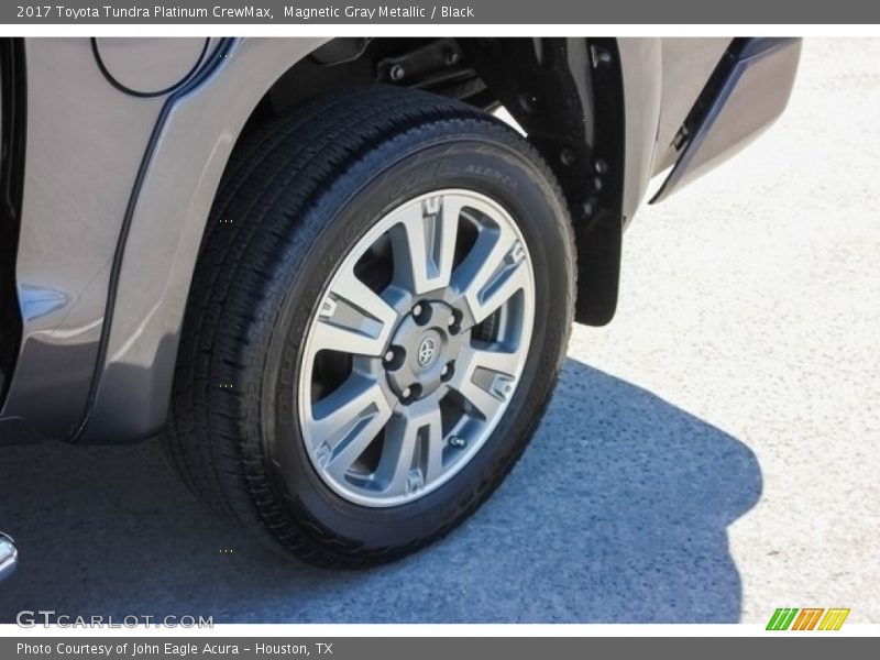 Magnetic Gray Metallic / Black 2017 Toyota Tundra Platinum CrewMax