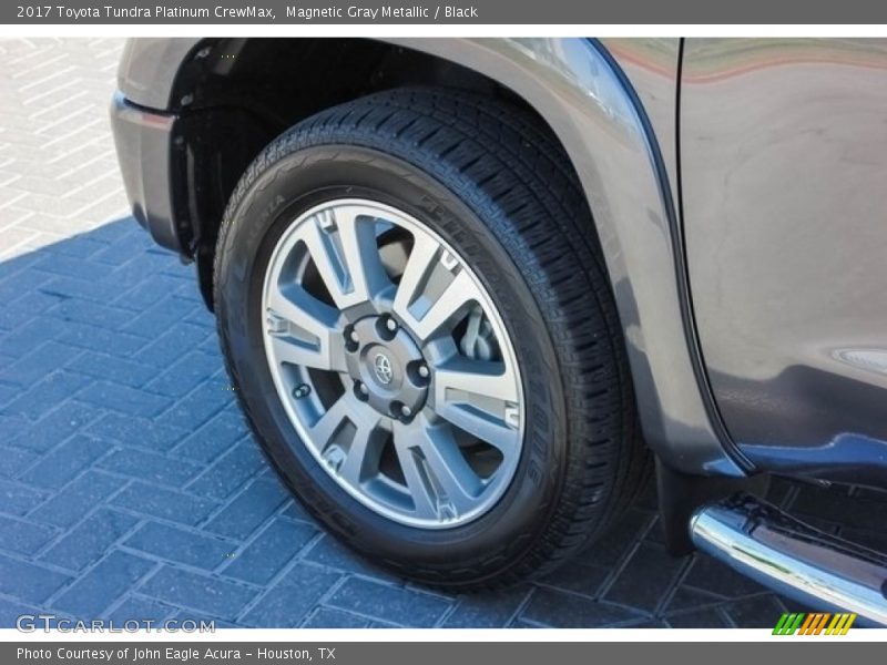 Magnetic Gray Metallic / Black 2017 Toyota Tundra Platinum CrewMax