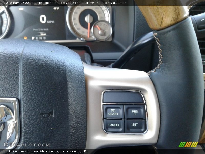 Controls of 2018 2500 Laramie Longhorn Crew Cab 4x4