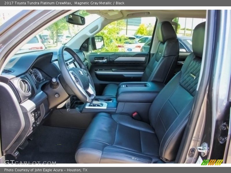 Magnetic Gray Metallic / Black 2017 Toyota Tundra Platinum CrewMax