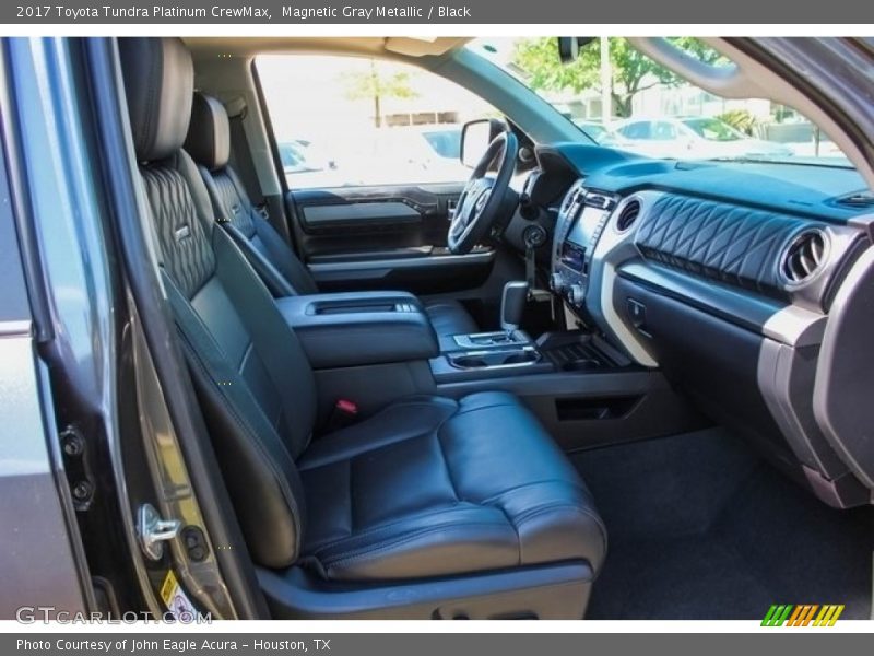 Magnetic Gray Metallic / Black 2017 Toyota Tundra Platinum CrewMax