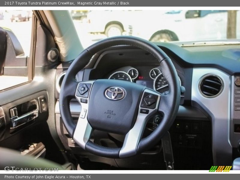 Magnetic Gray Metallic / Black 2017 Toyota Tundra Platinum CrewMax