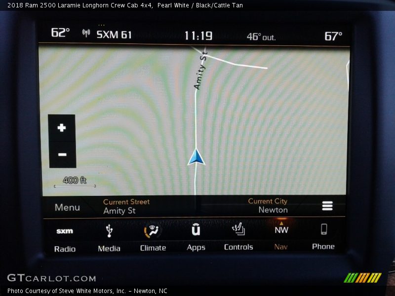 Navigation of 2018 2500 Laramie Longhorn Crew Cab 4x4