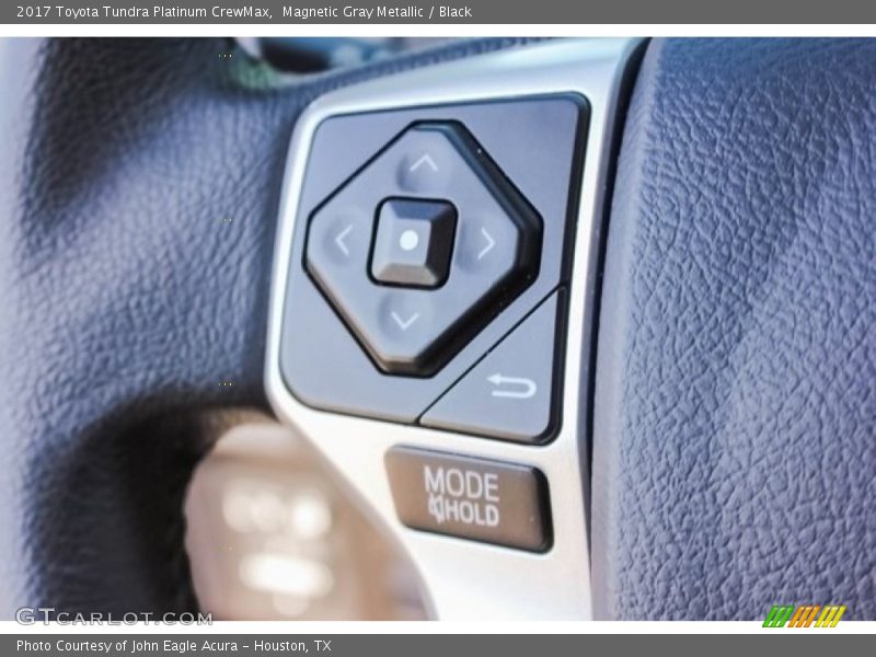 Magnetic Gray Metallic / Black 2017 Toyota Tundra Platinum CrewMax