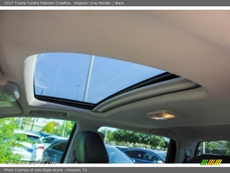 Magnetic Gray Metallic / Black 2017 Toyota Tundra Platinum CrewMax