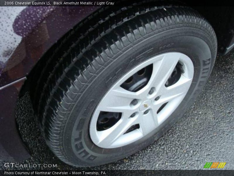 Black Amethyst Metallic / Light Gray 2006 Chevrolet Equinox LS