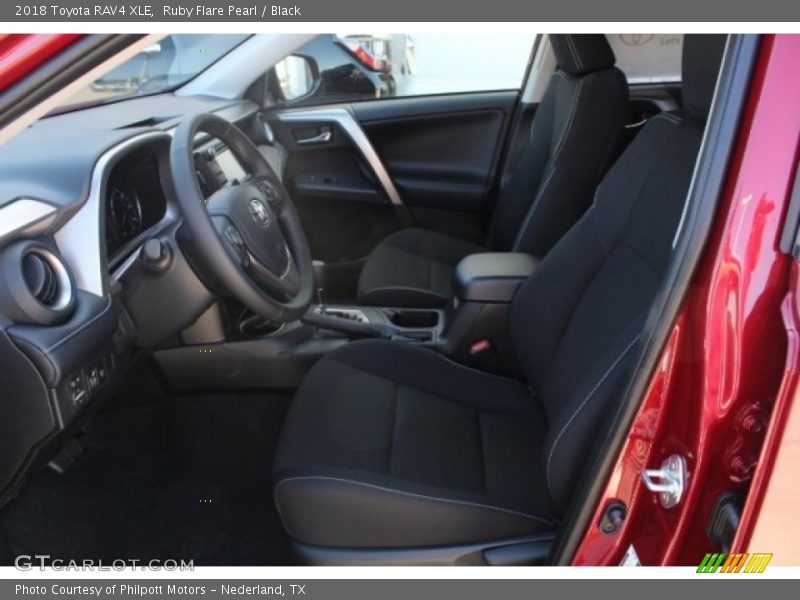 Ruby Flare Pearl / Black 2018 Toyota RAV4 XLE
