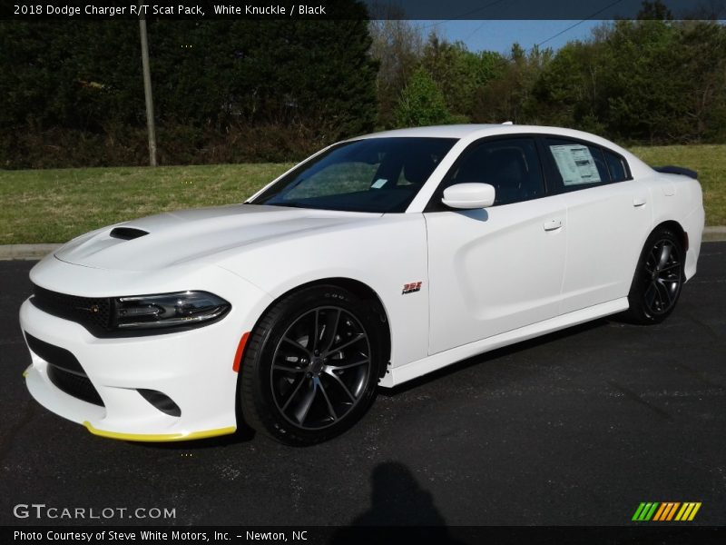 White Knuckle / Black 2018 Dodge Charger R/T Scat Pack