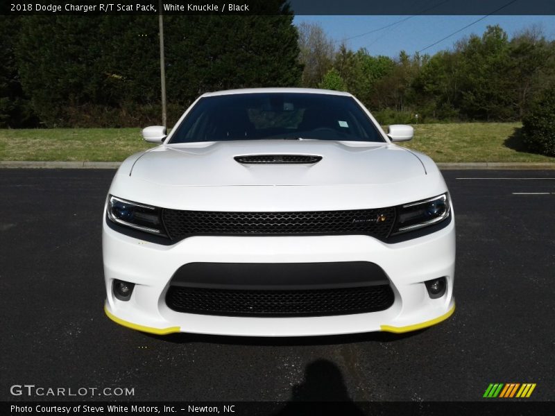 White Knuckle / Black 2018 Dodge Charger R/T Scat Pack