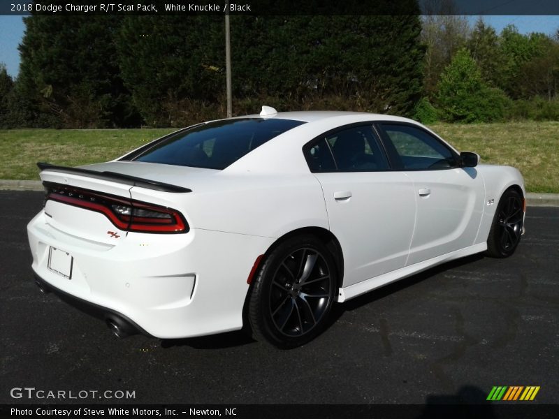 White Knuckle / Black 2018 Dodge Charger R/T Scat Pack