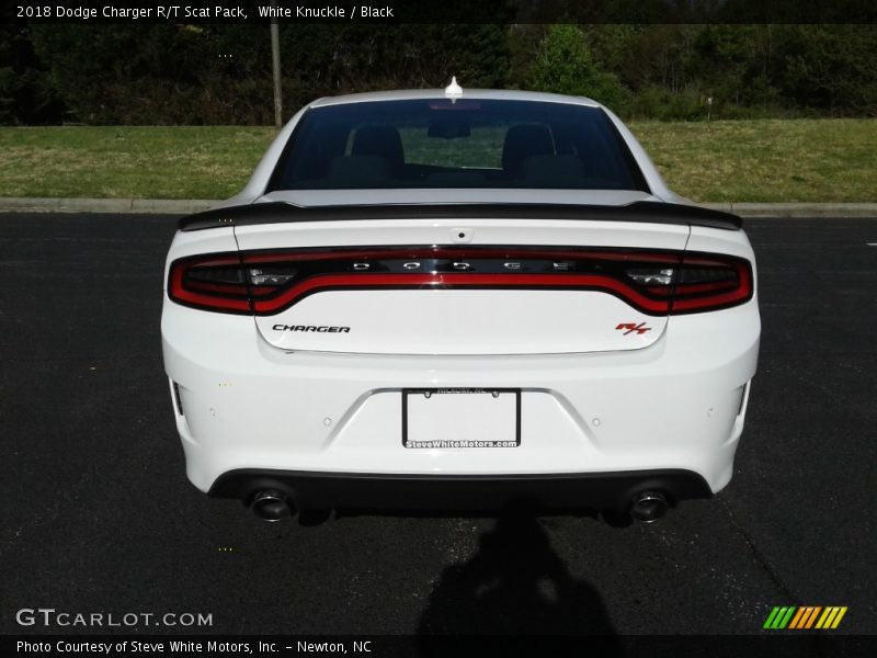 White Knuckle / Black 2018 Dodge Charger R/T Scat Pack