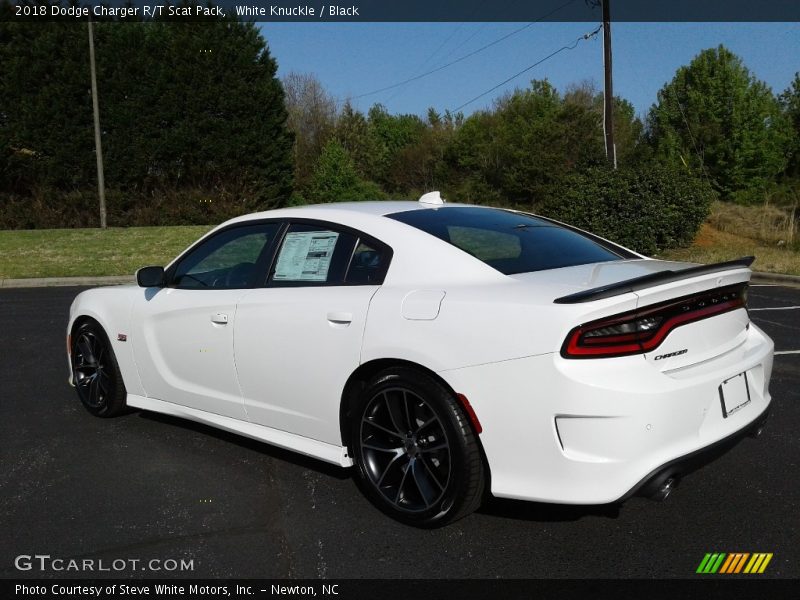 White Knuckle / Black 2018 Dodge Charger R/T Scat Pack