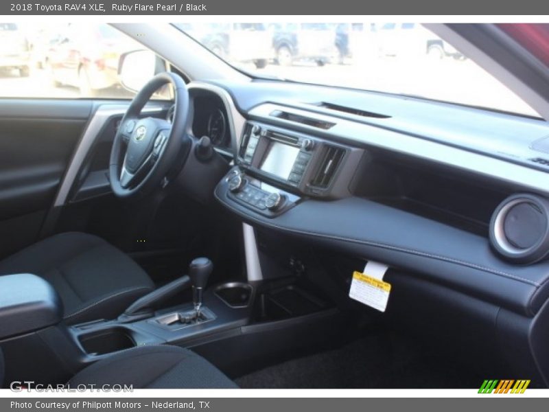 Ruby Flare Pearl / Black 2018 Toyota RAV4 XLE