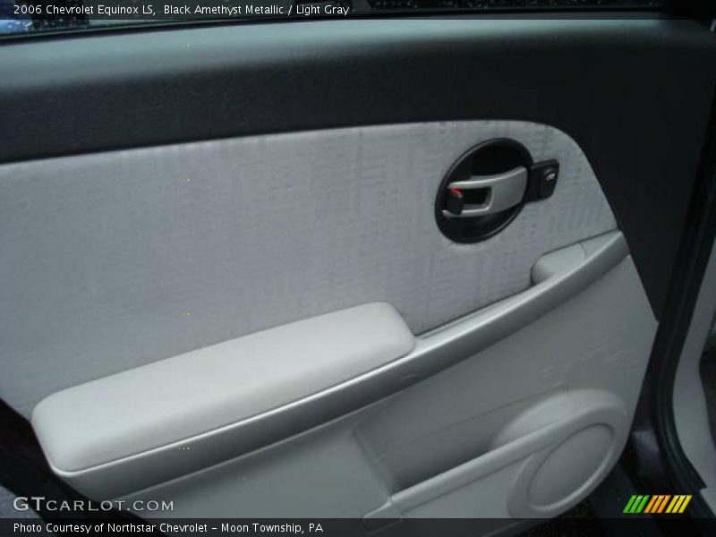 Black Amethyst Metallic / Light Gray 2006 Chevrolet Equinox LS