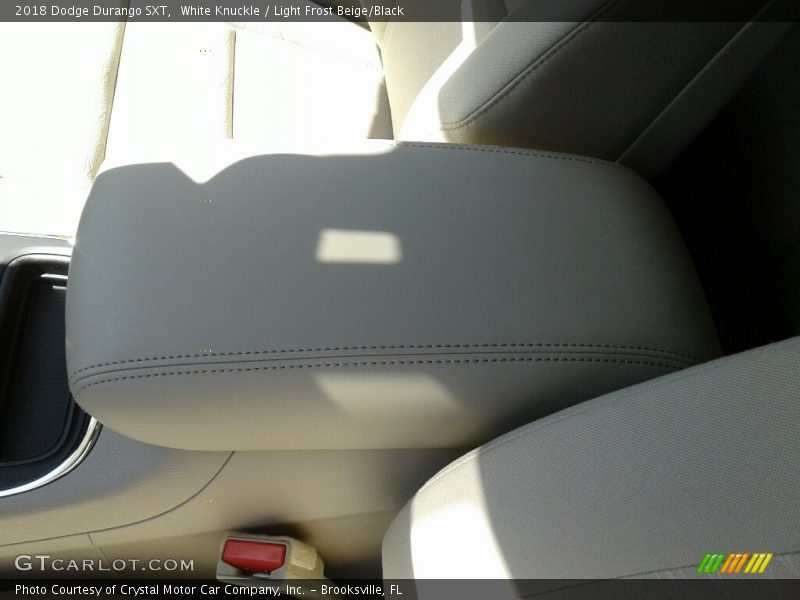 White Knuckle / Light Frost Beige/Black 2018 Dodge Durango SXT
