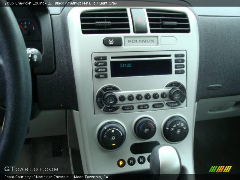 Black Amethyst Metallic / Light Gray 2006 Chevrolet Equinox LS