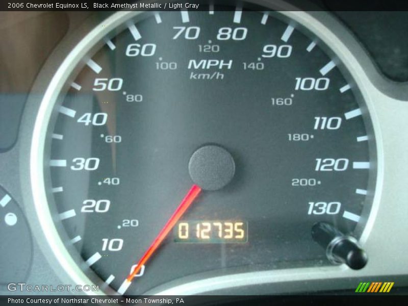 Black Amethyst Metallic / Light Gray 2006 Chevrolet Equinox LS
