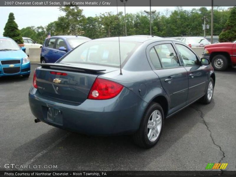 Blue Granite Metallic / Gray 2007 Chevrolet Cobalt LT Sedan