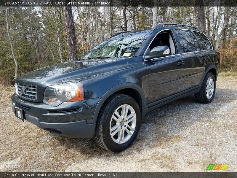 Caper Green Metallic / Off Black 2009 Volvo XC90 3.2 AWD