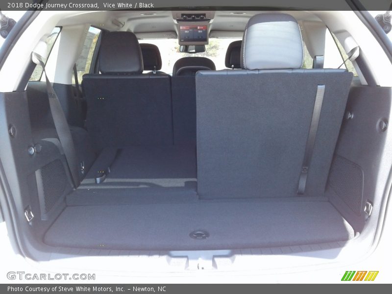 Vice White / Black 2018 Dodge Journey Crossroad