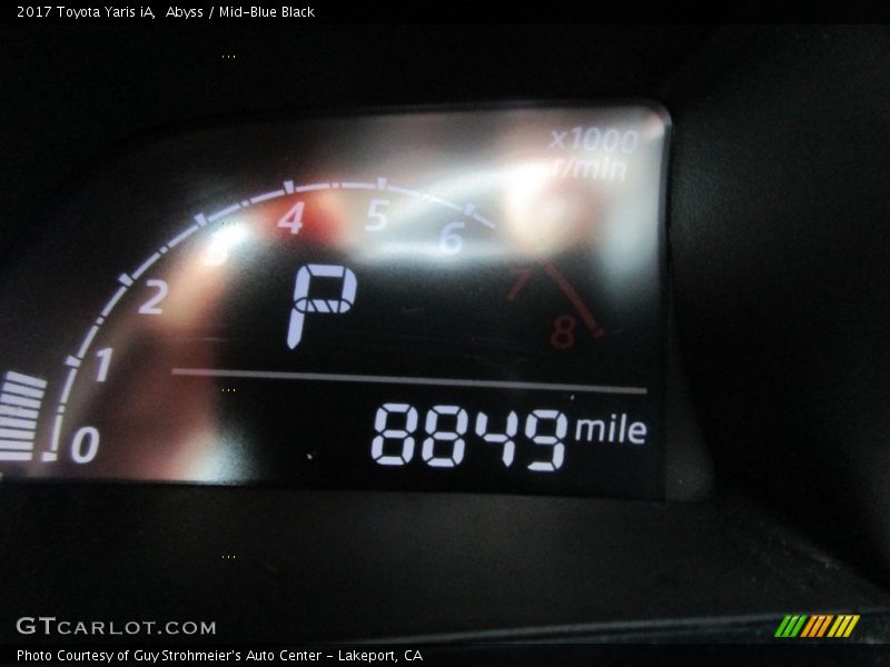 Abyss / Mid-Blue Black 2017 Toyota Yaris iA