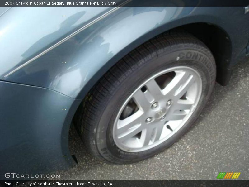 Blue Granite Metallic / Gray 2007 Chevrolet Cobalt LT Sedan