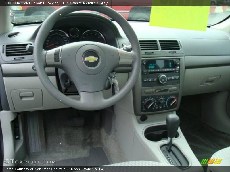 Blue Granite Metallic / Gray 2007 Chevrolet Cobalt LT Sedan