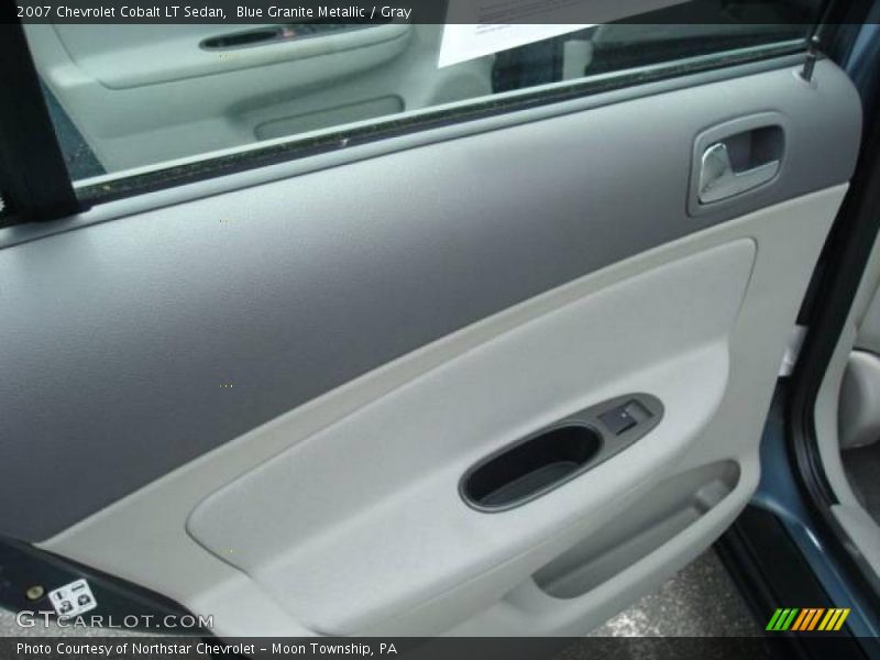 Blue Granite Metallic / Gray 2007 Chevrolet Cobalt LT Sedan