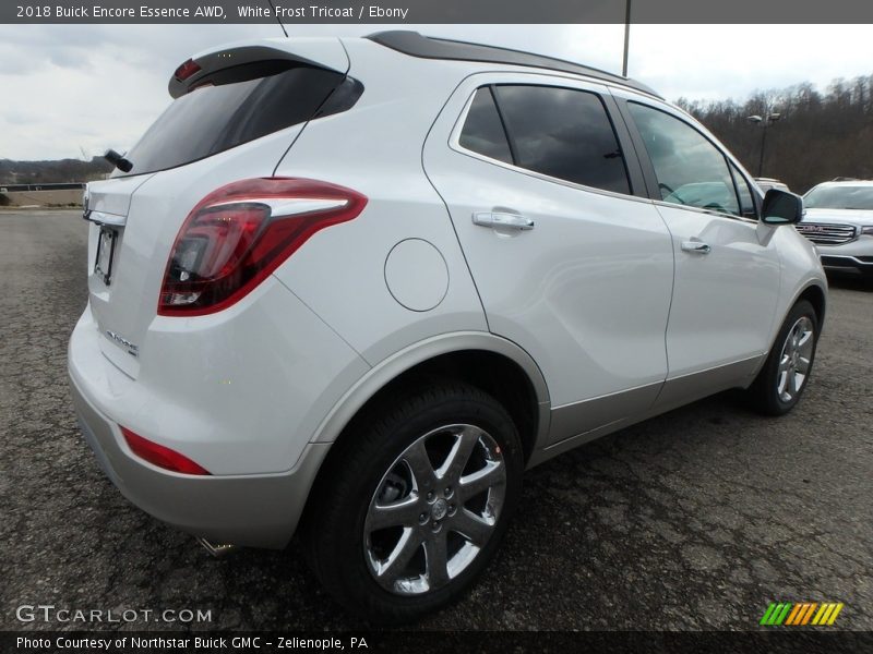 White Frost Tricoat / Ebony 2018 Buick Encore Essence AWD