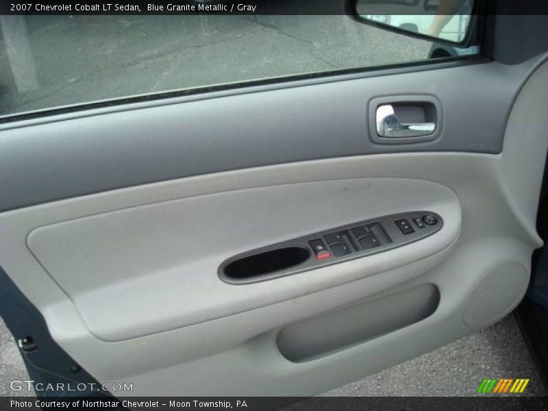 Blue Granite Metallic / Gray 2007 Chevrolet Cobalt LT Sedan