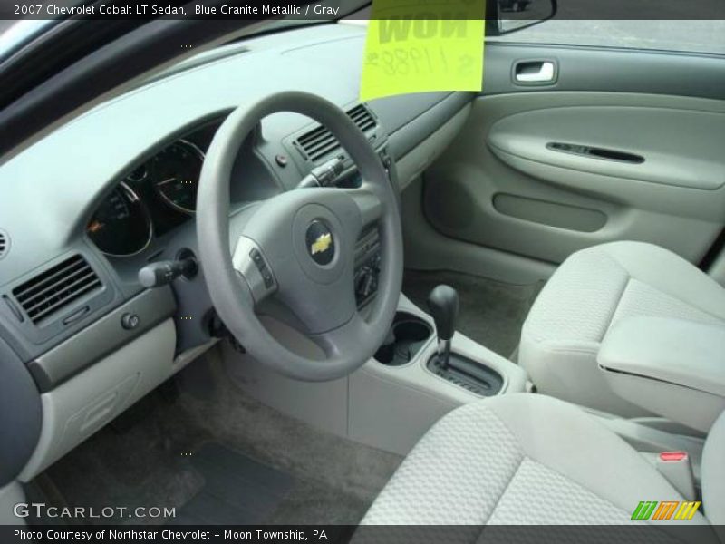 Blue Granite Metallic / Gray 2007 Chevrolet Cobalt LT Sedan
