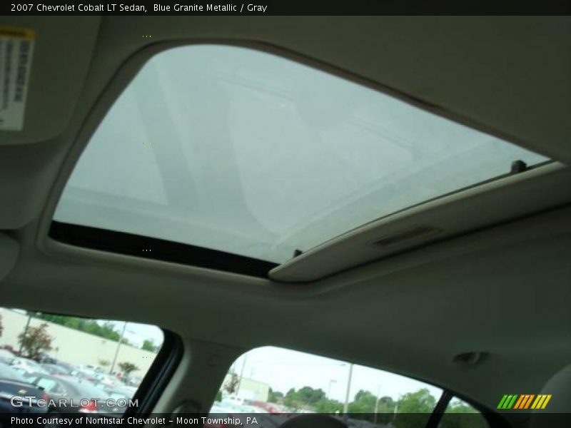 Blue Granite Metallic / Gray 2007 Chevrolet Cobalt LT Sedan