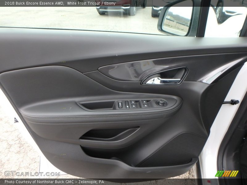 White Frost Tricoat / Ebony 2018 Buick Encore Essence AWD