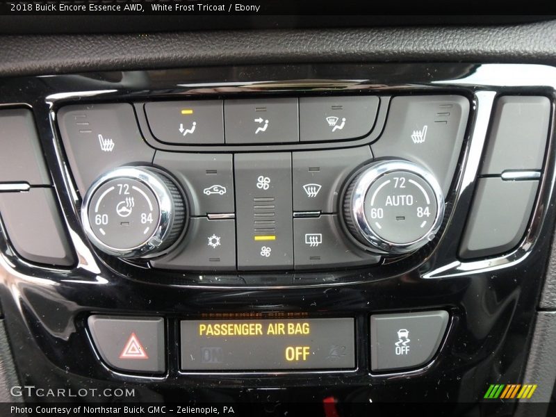 White Frost Tricoat / Ebony 2018 Buick Encore Essence AWD
