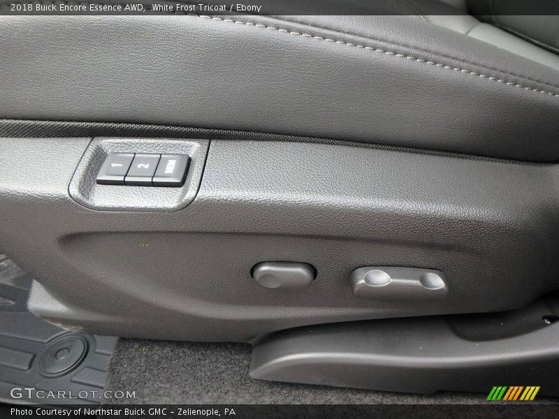 White Frost Tricoat / Ebony 2018 Buick Encore Essence AWD