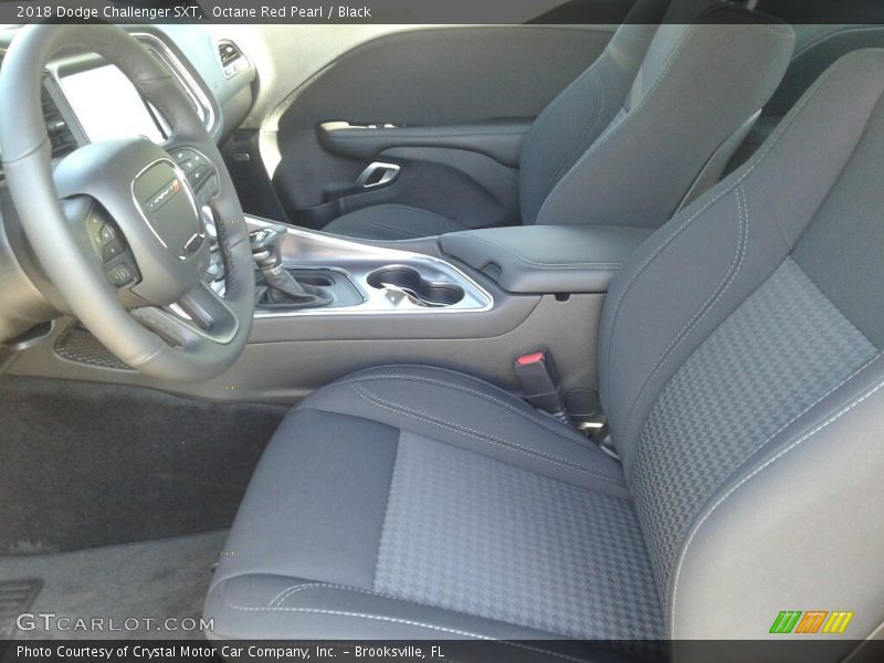 Octane Red Pearl / Black 2018 Dodge Challenger SXT