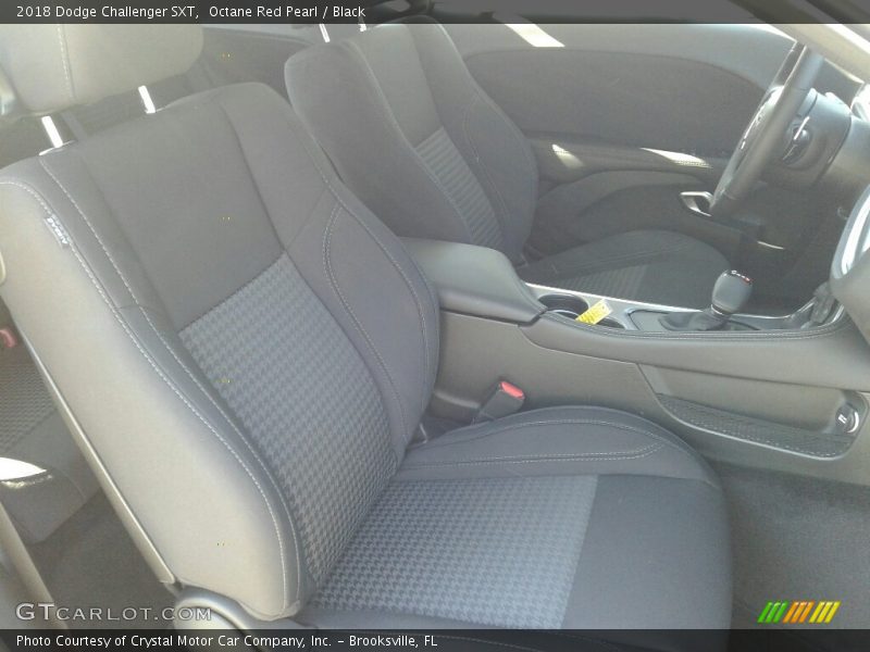 Octane Red Pearl / Black 2018 Dodge Challenger SXT