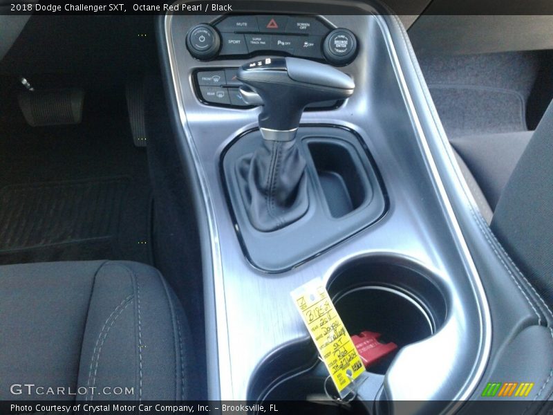 Octane Red Pearl / Black 2018 Dodge Challenger SXT