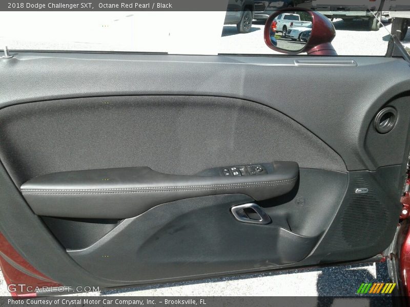 Octane Red Pearl / Black 2018 Dodge Challenger SXT